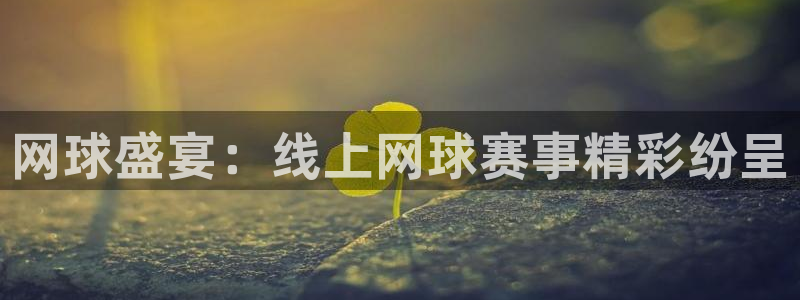 意昂4娱乐平台：网球盛宴：线上网球赛事精彩纷呈